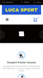 Mobile Screenshot of lucasportmilano.it